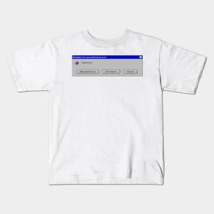 Windows error: What is love Kids T-Shirt